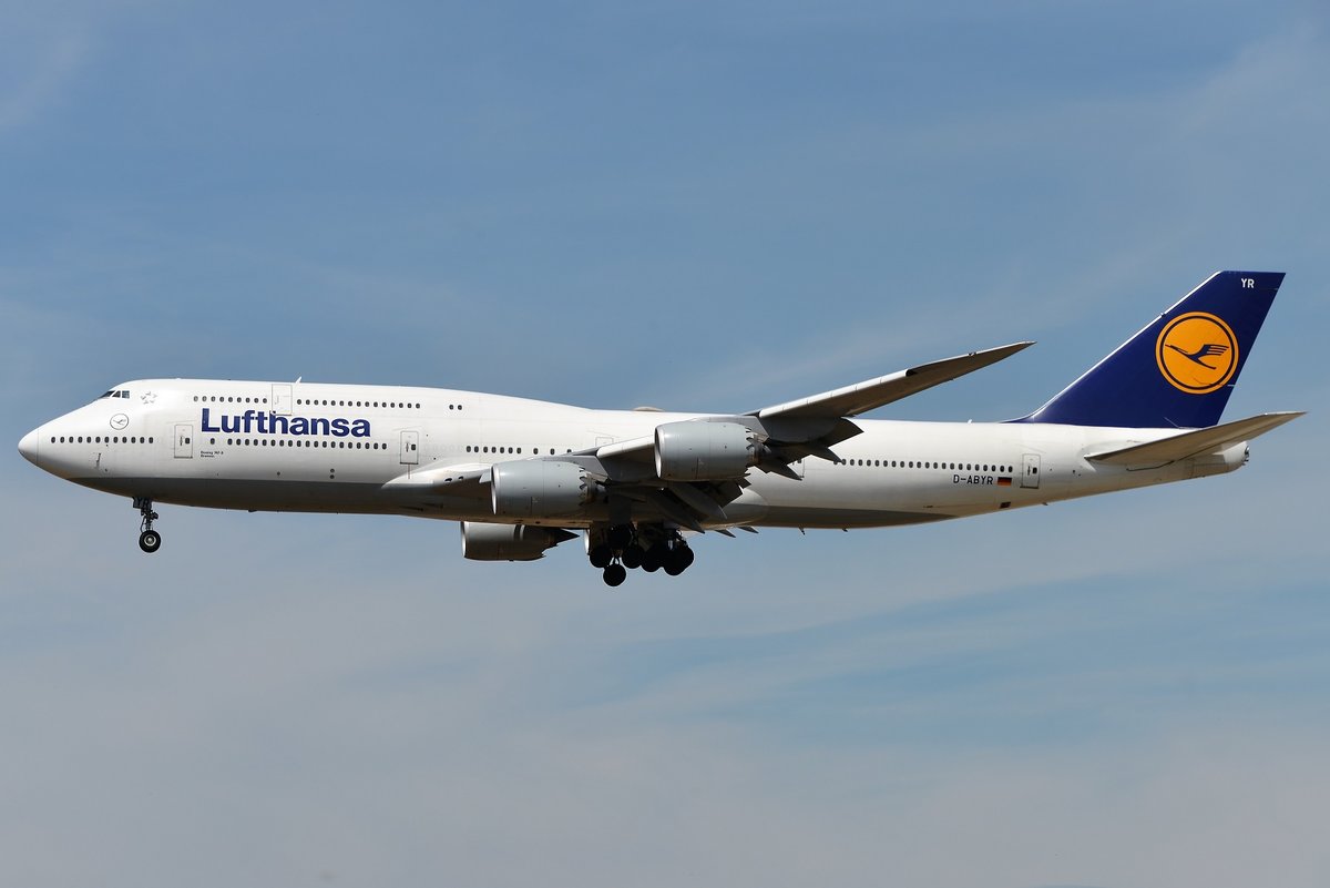 Boeing 747-830 - LH DLH Lufthansa 'Bremen' stored FRA 20200318 - 37842 - D-ABYR - 22.07.2019 - FRA