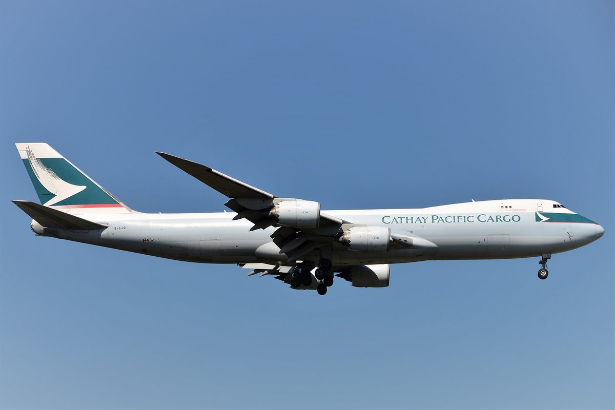 Boeing 747-867F - CX CPA Cathay Pacific Cargo - 39241 - B-LJD - 23.08.2019 - FRA