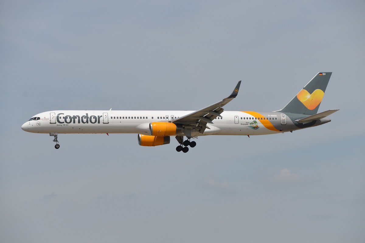 Boeing 757-330 - DE CFG Condor 'Enjoy Grenada' - 30030 - D-ABOH - 22.07.2019 - FRA