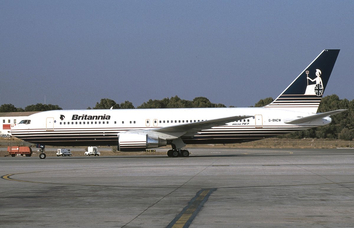 Boeing 767-204 - BY BAL Britannia Airways - 23807 - G-BNCW - 1997 - PMI
