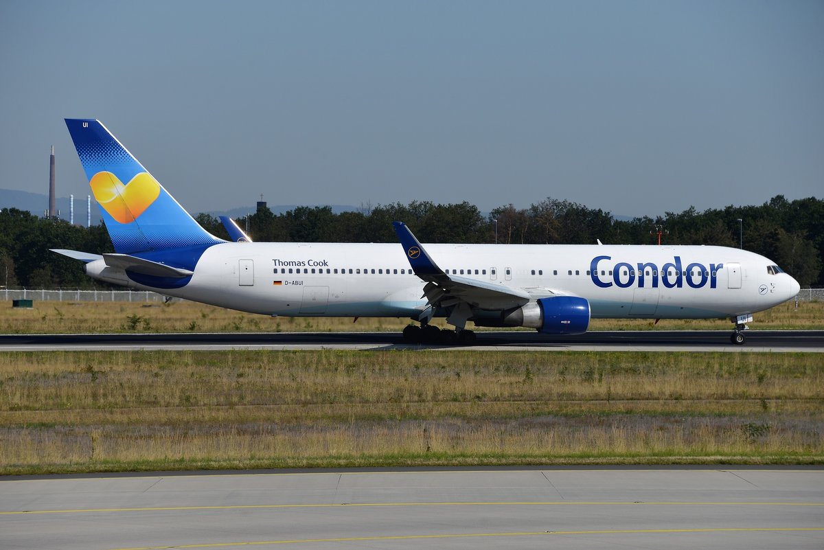 Boeing 767-330ER - DE CFG Condor - 26988 - D-ABUI - 23.08.2019 - FRA