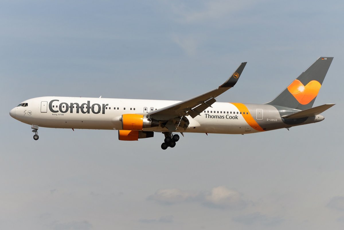 Boeing 767-330ER - DE CFG Condor - 26983 - D-ABUD - 22.07.2019 - FRA