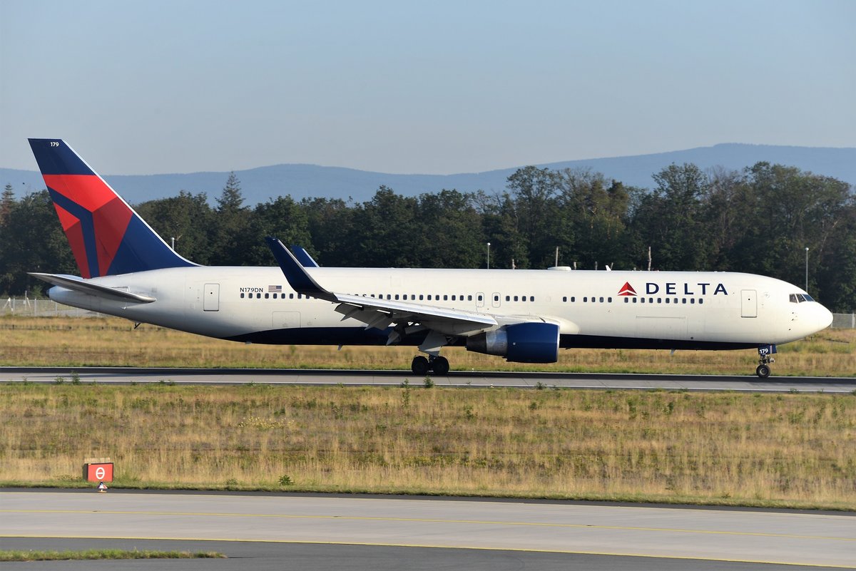 Boeing 767-332ER - DL DAl Delta Air Lines - 25144 - N179DN - 23.08.2019 - FRA