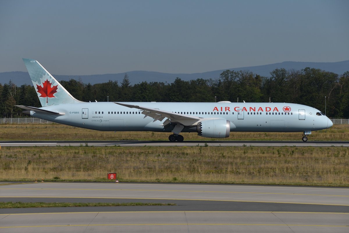 Boeing 787-9 Dreamliner - AC ACA Air Canada - 37180 - C-FGEO - 23.08.2019 - FRA