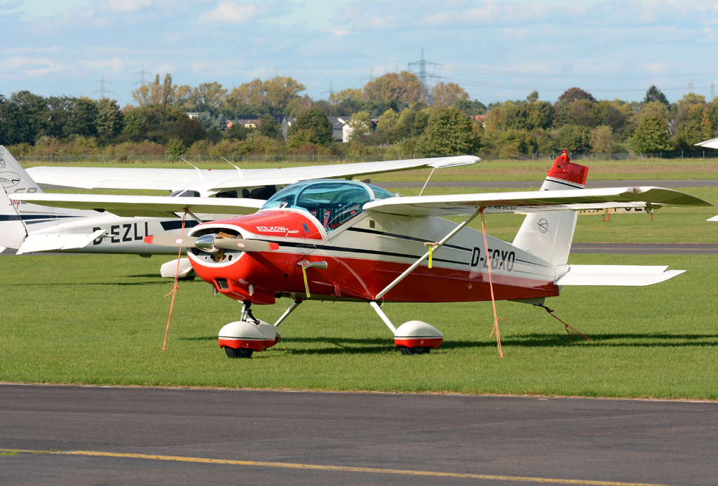 Bölkow Bo 208 C Junior, D-EGXO in Bonn-Hangelar - 14.10.2014