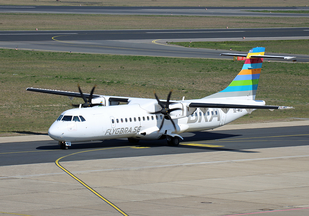 Braathens, ATR-72-600, SE-MKD, TXL, 19.04.2019