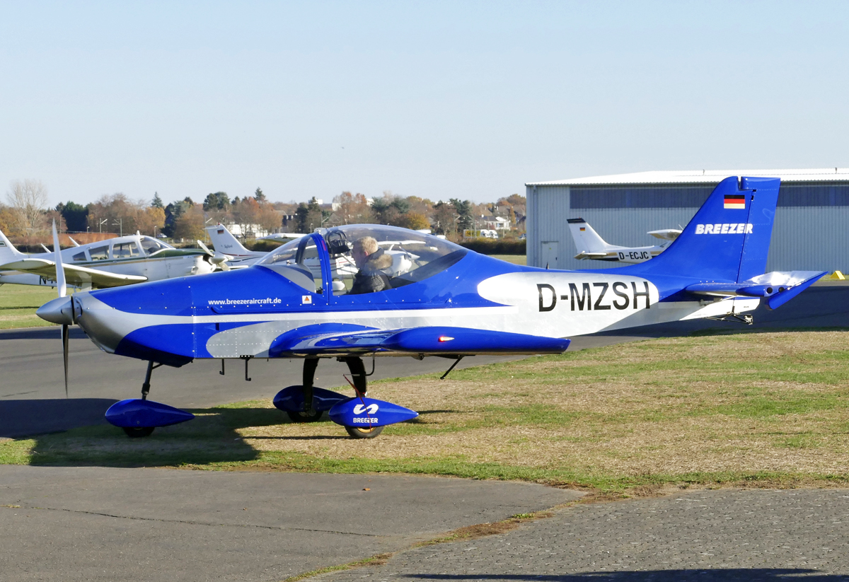 Breezer B 400, D-MZSH in EDKB - 17.11.2018