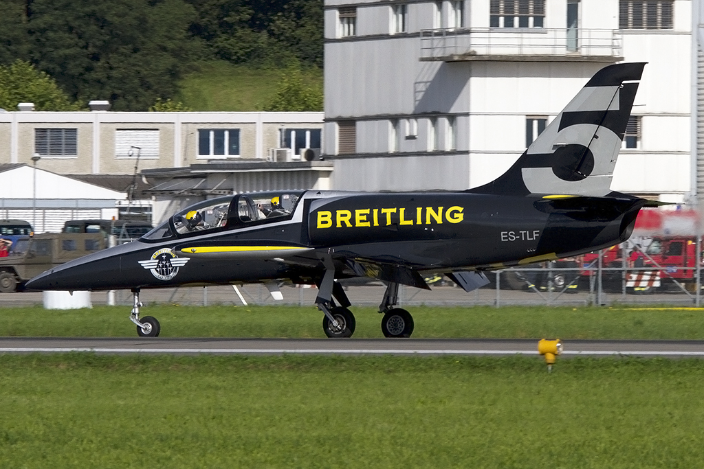 Breitling Jet Team, ES-TLF, Aero, L-39C Albatros, 29.08.2014, LSMP, Payerne, Switzerland




