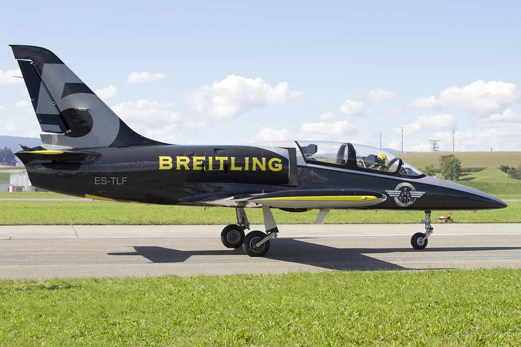 Breitling Jet Team, ES-TLF, Aero, L-39C Albatros, 30.08.2014, LSMP, Payerne, Switzerland



