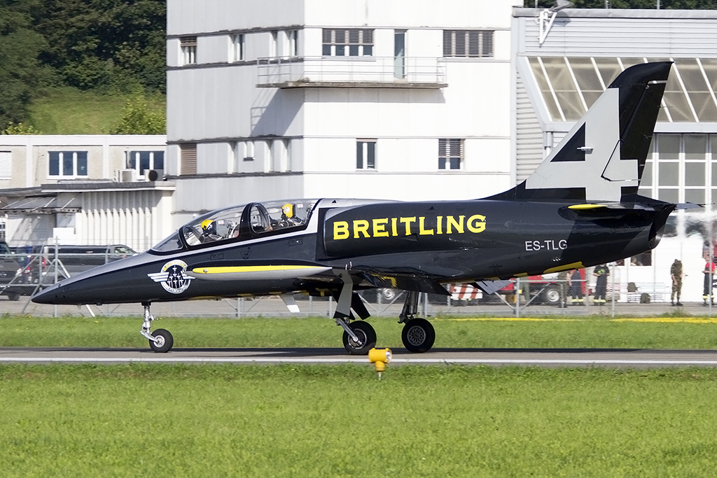 Breitling Jet Team, ES-TLG, Aero, L-39C Albatros, 29.08.2014, LSMP, Payerne, Switzerland 




