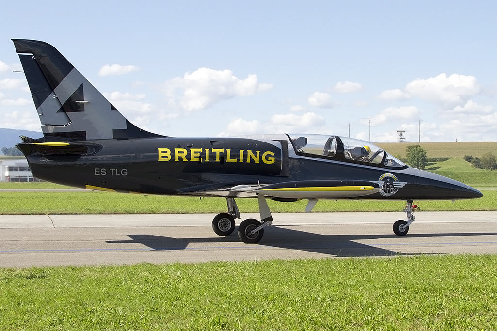 Breitling Jet Team, ES-TLG, Aero, L-39C Albatros, 30.08.2014, LSMP, Payerne, Switzerland 



