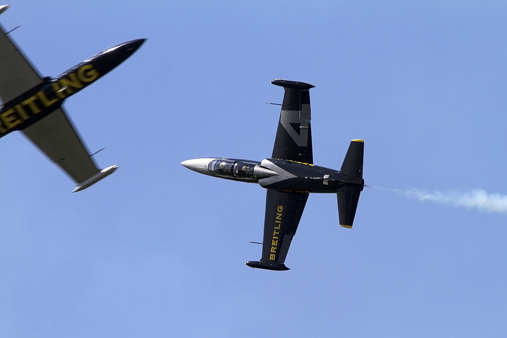 Breitling Jet Team, ES-TLG, Aero, L-39C Albatros, 05.09.2014, LSMP, Payerne, Switzerland 



