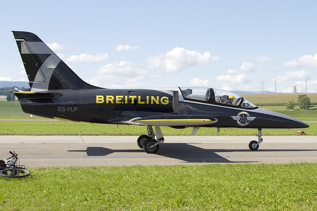 Breitling Jet Team, ES-YLP, Aero, L-39C Albatros, 30.08.2014, LSMP, Payerne, Switzerland 



