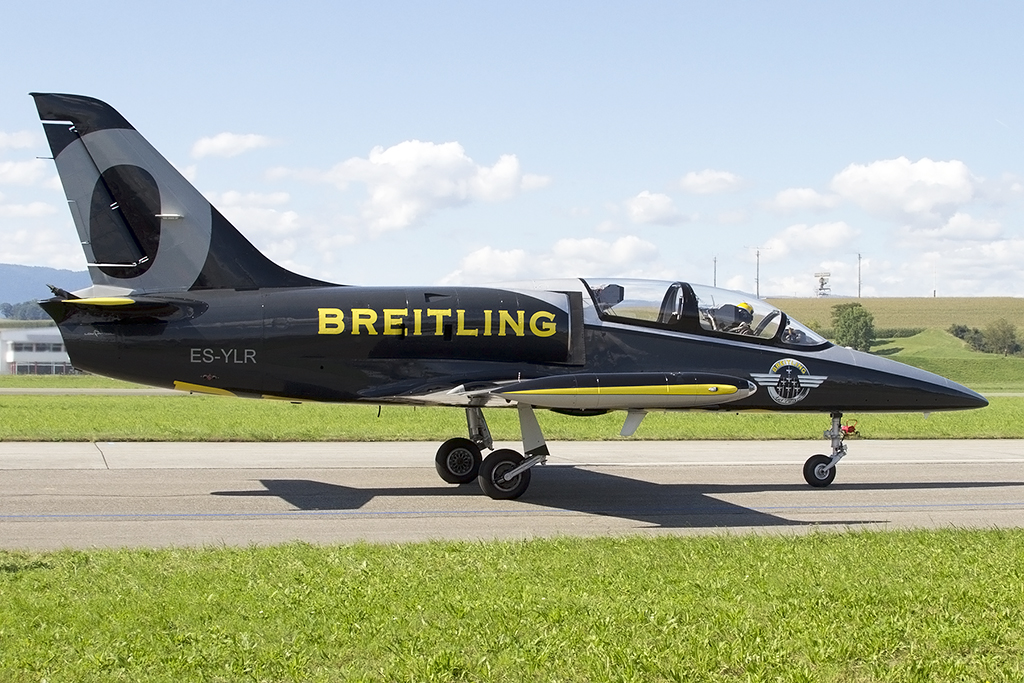 Breitling Jet Team, ES-YLR, Aero, L-39C Albatros, 30.08.2014, LSMP, Payerne, Switzerland 




