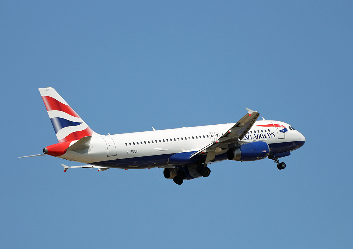British Airways, Airbus A 320-232, G-EUUF, BER, 09.06.2023