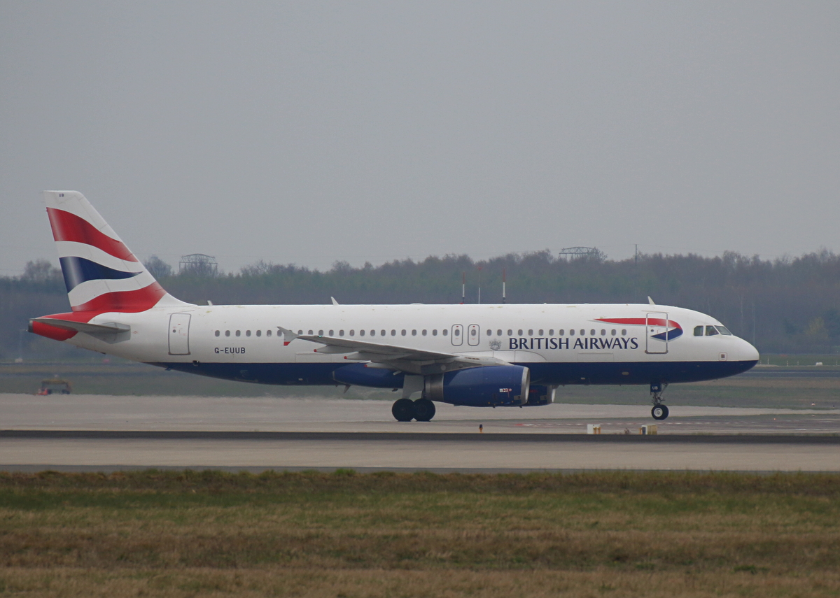 British Airways, Airbus A 320-232, G-EUUB, BER, 12.04.2026