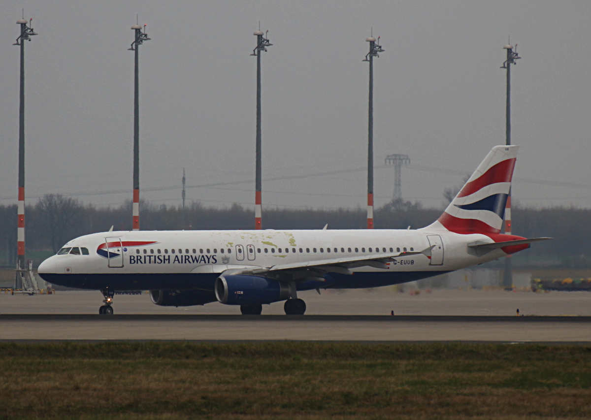 British Airways, Airbus A 320-232, G-EUUB, BER, 12.04.2026