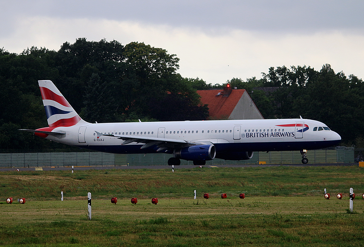 British Airways, Airbus A 321-231, G-EUXJ, TXL, 15.07.2016