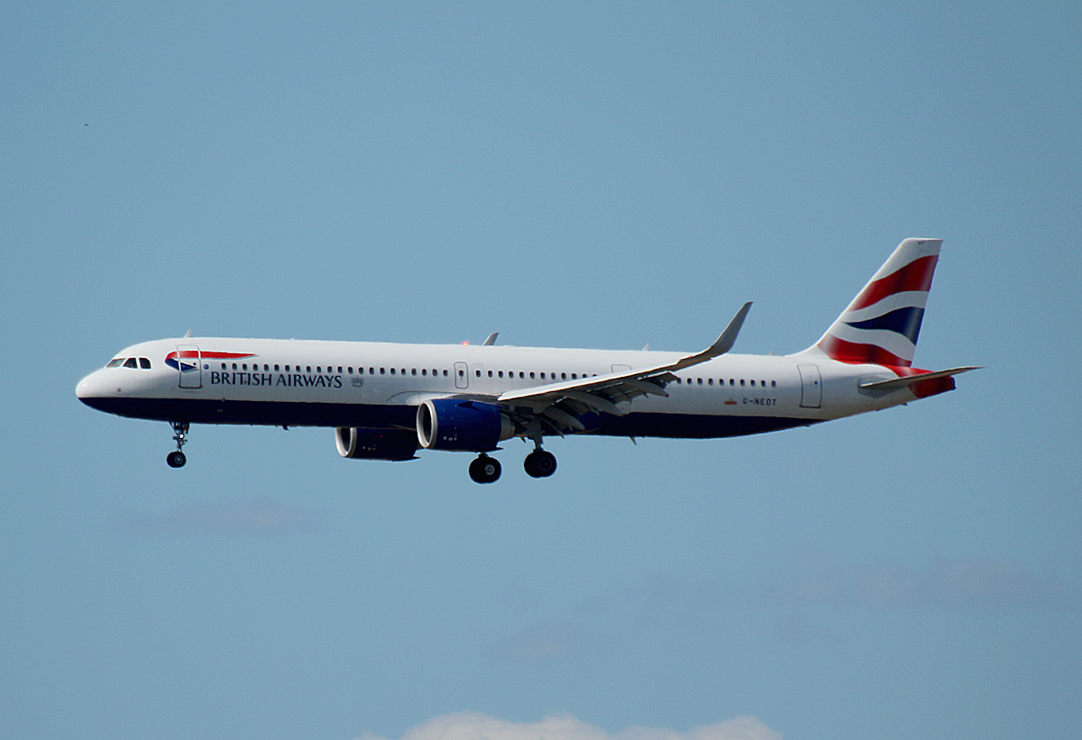 British Airways, Airbus A 321-251NX, G-NEOT, BER, 21.06.2022