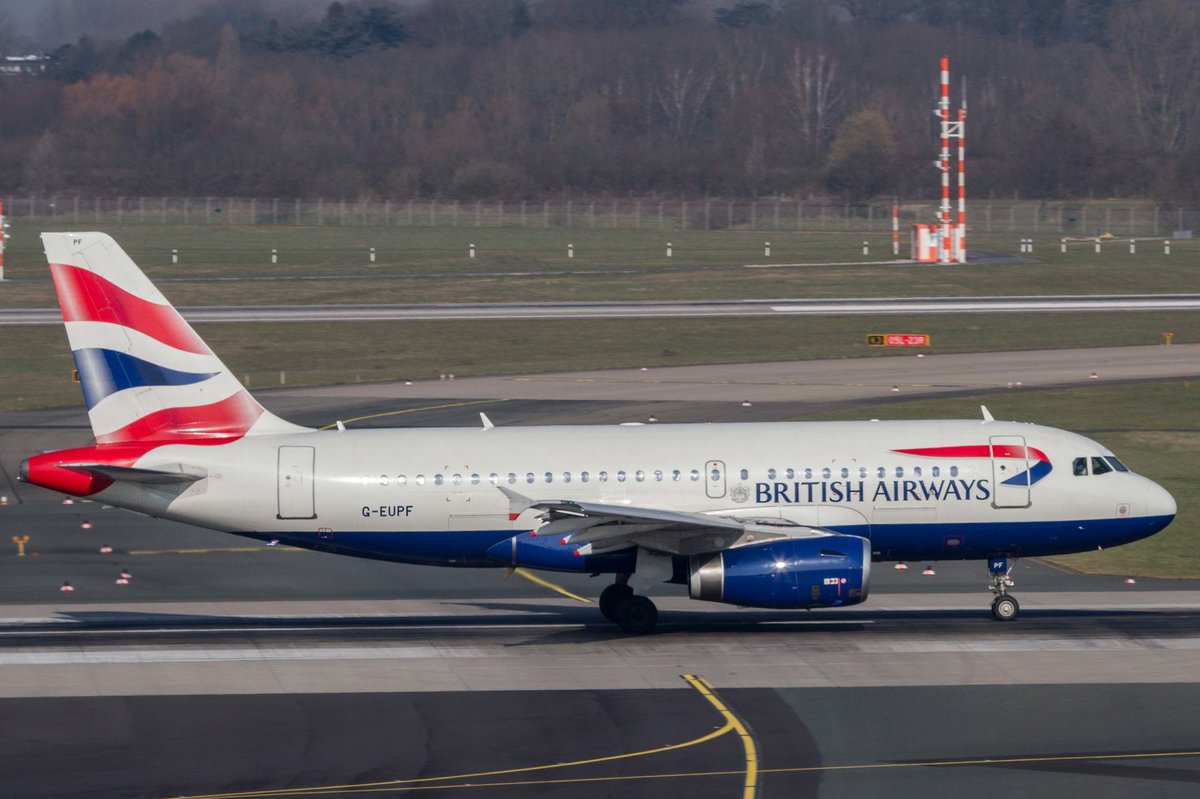 British Airways (BA-BAW), G-EUPF, Airbus, A 319-131, 10.03.2016, DUS-EDDL, Düsseldorf, Germany 