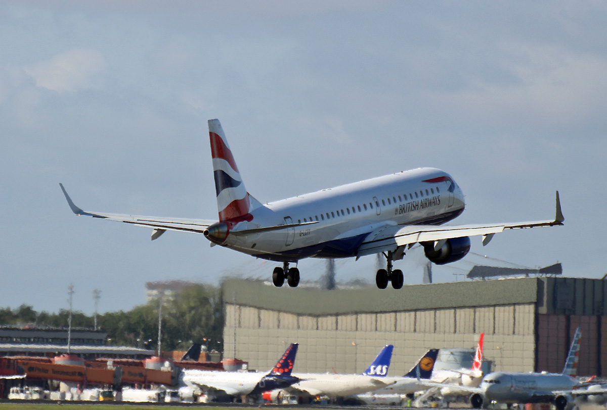 British Airways, ERJ-190-100SR, G-LCYY, TXL, 19.09.2019