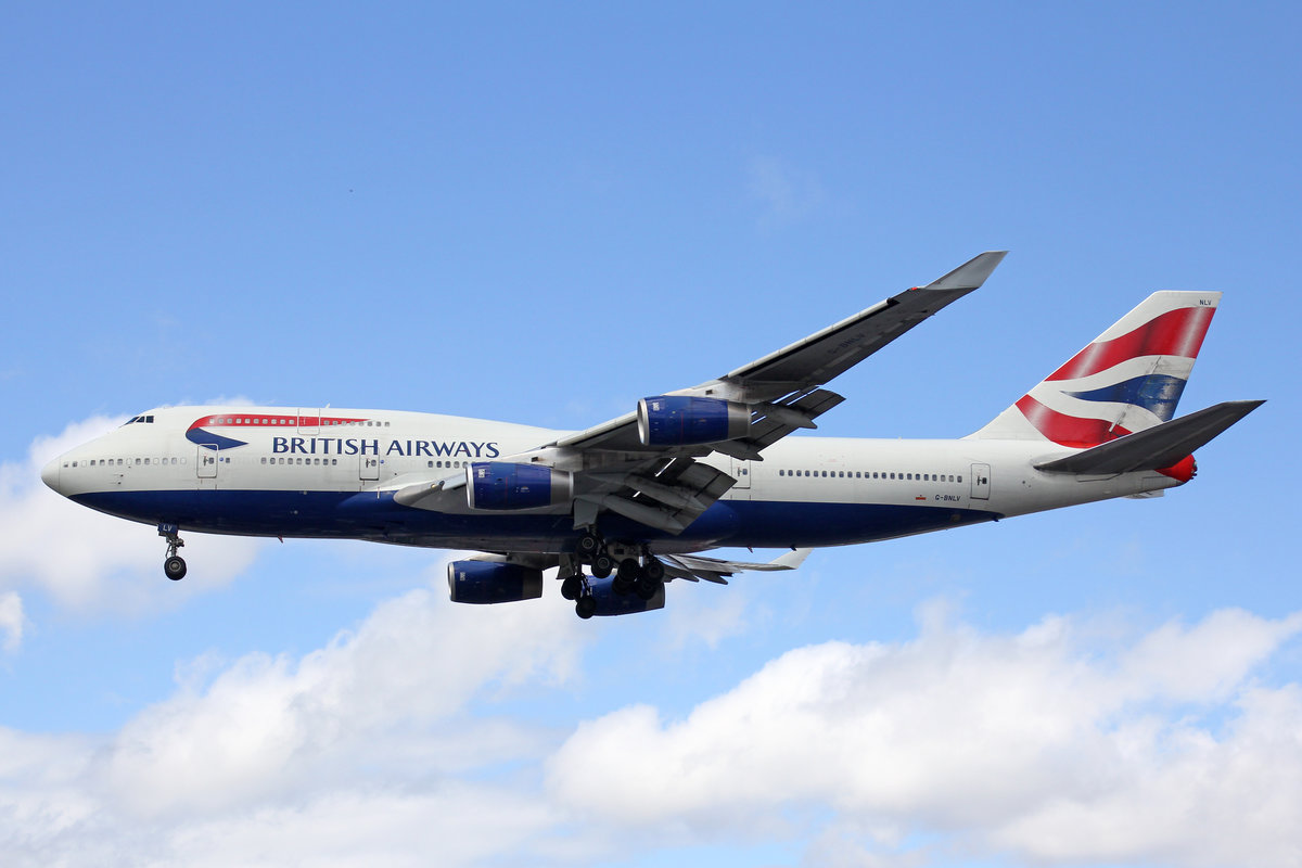 British Airways, G-BNLV, Boeing 747-436, 01.Juli 2016, LHR London Heathrow, United Kingdom.
