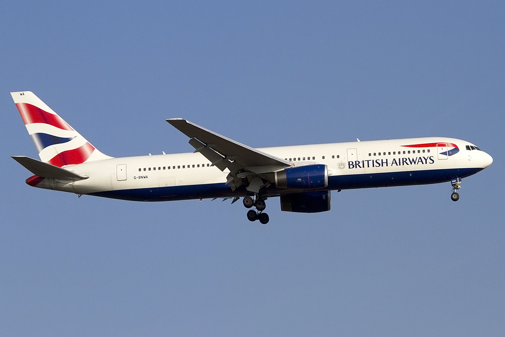 British Airways, G-BNWA, Boeing, B767-336ER, 28.09.2013, FRA, Frankfurt, Germany 






