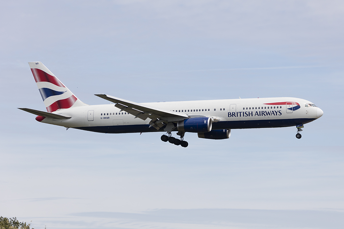 British Airways, G-BNWB, Boeing, B767-336ER, 01.05.2017, FCO, Roma, Italy 


