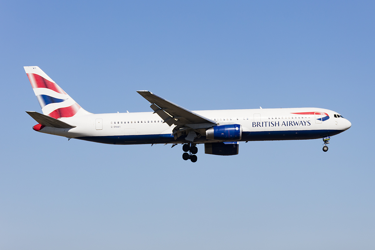 British Airways, G-BNWX, Boeing, B767-336ER, 30.04.2017, FCO, Roma, Italy 




