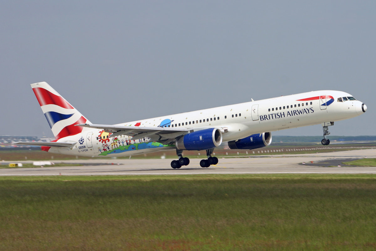 British Airways, G-CPEM, Boeing 757-236, msn: 28665/747, 19.Mai 2005, FRA Frankfurt, Germany.