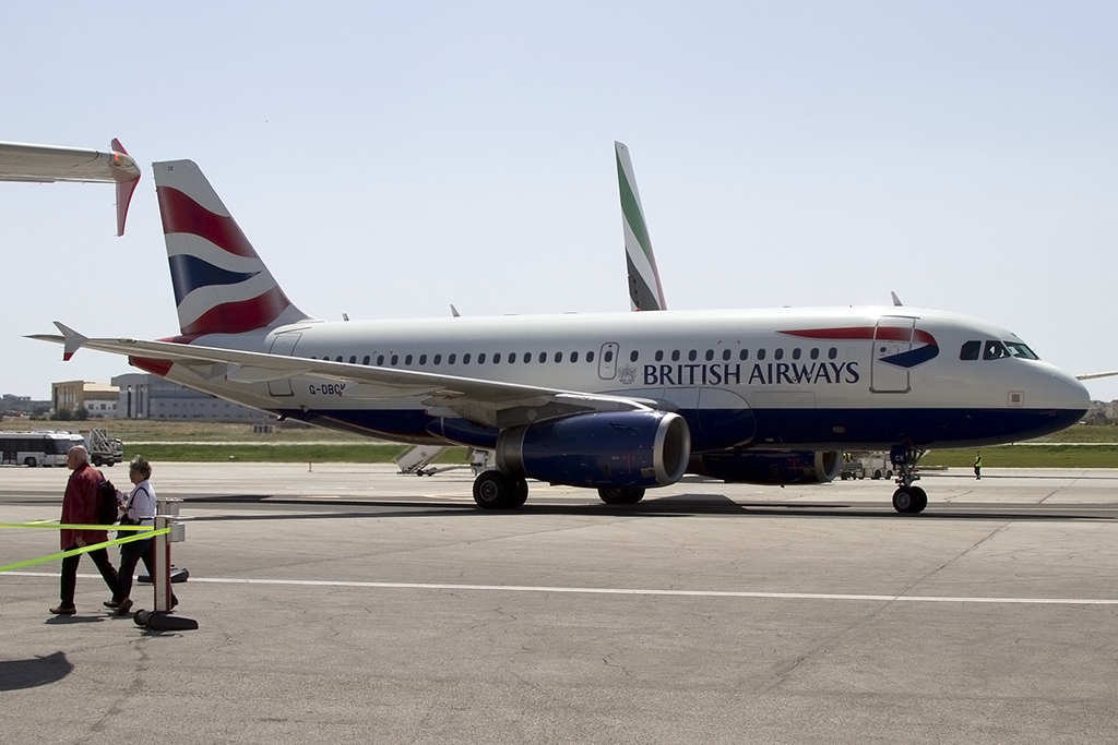 British Airways, G-DBCK, Airbus, A319-131, 01.04.2014, MLA, Malta, Malta



