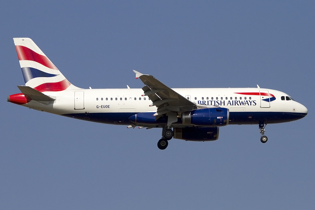 British Airways, G-EUOE, Airbus, A319-131, 28.09.2013, FRA, Frankfurt, Germany 




