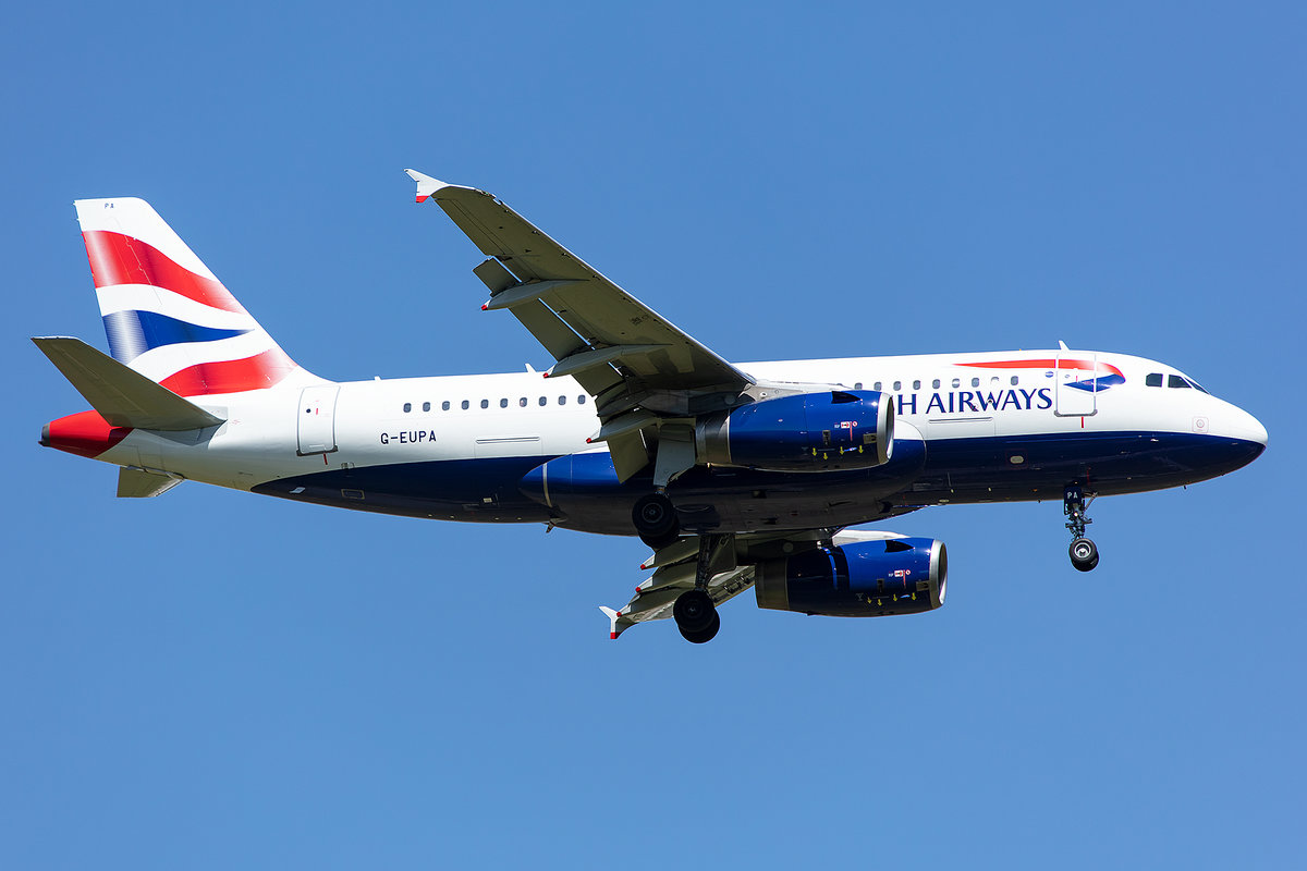British Airways, G-EUPA, Airbus, A319-131, 14.05.2019, CDG, Paris, France


