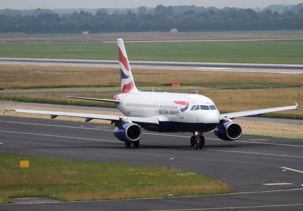 British Airways, G-EUPC, Airbus, A 319-100, 01.07.2013, DUS-EDDL, Düsseldorf, Germany 