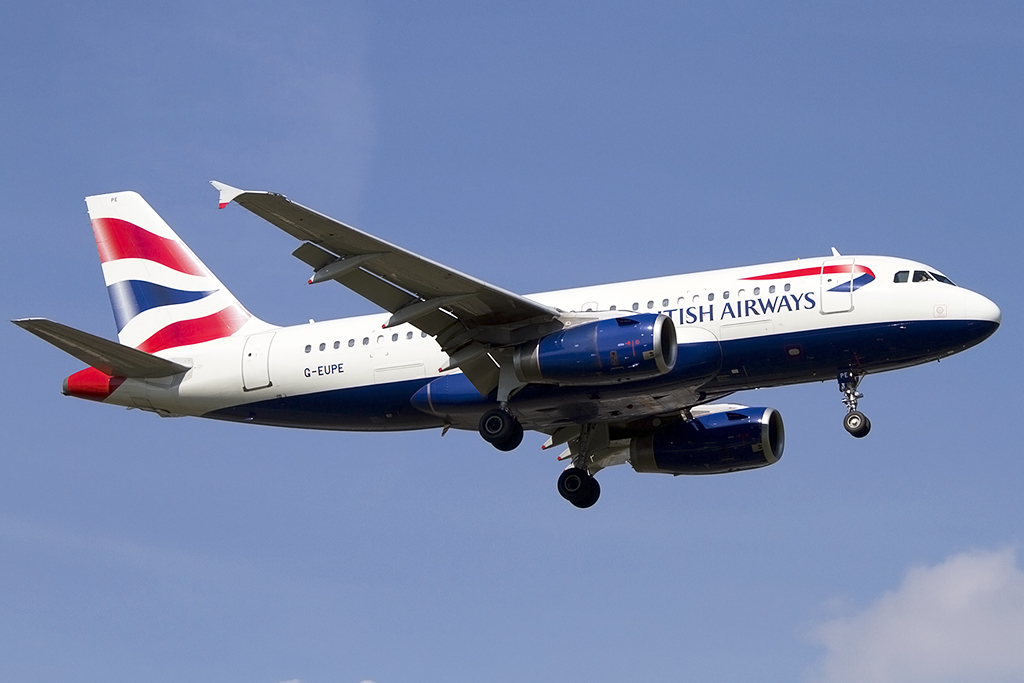 British Airways, G-EUPE, Airbus, A319-131, 31.08.2013, GVA, Geneve, Switzerland 



