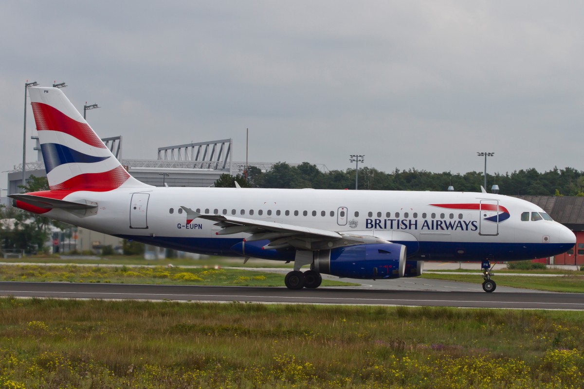 British Airways, G-EUPN, Airbus, A 319-100, 15.09.2014, FRA-EDDF, Frankfurt, Germany