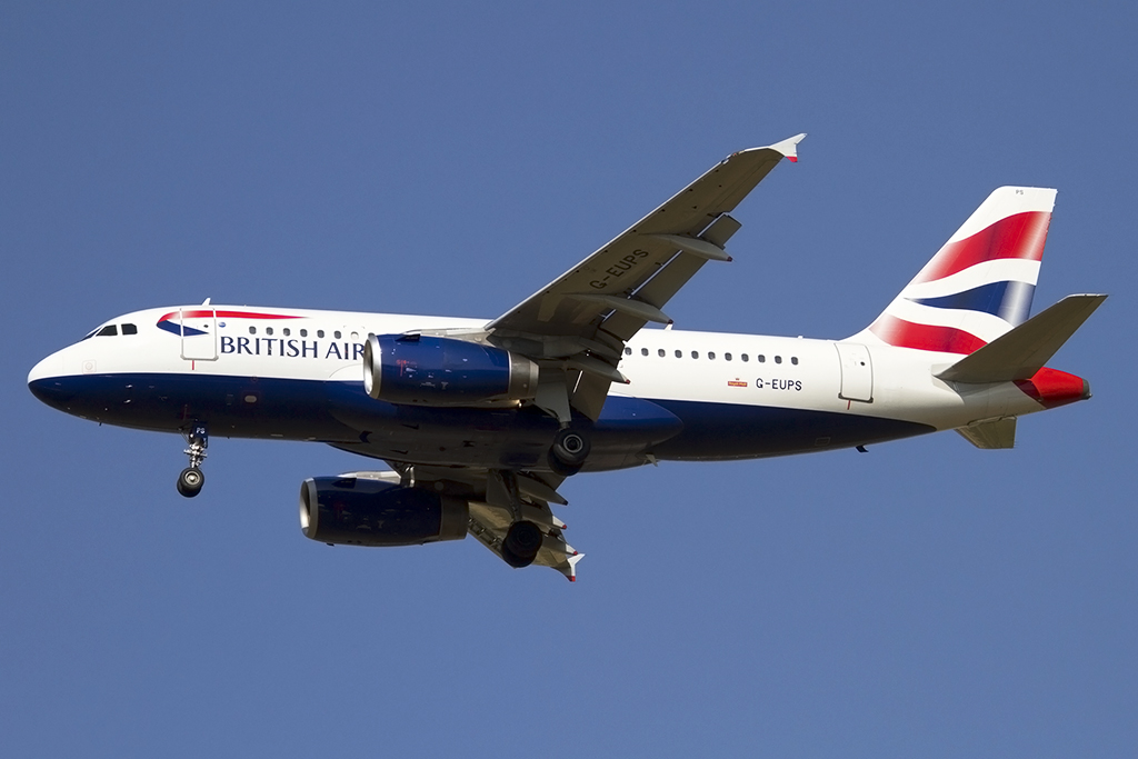 British Airways, G-EUPS, Airbus, A319-131, 14.07.2015, BSL, Basel, Switzerland




