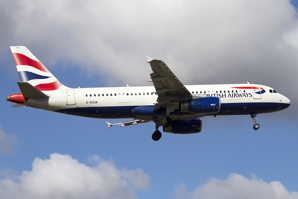 British Airways, G-EUUA, Airbus, A320-232, 02.03.2014, GVA, Geneve, Switzerland 




