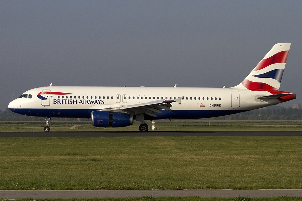 British Airways, G-EUUE, Airbus, A320-232, 07.10.2013, AMS, Amsterdam, Netherlands 





