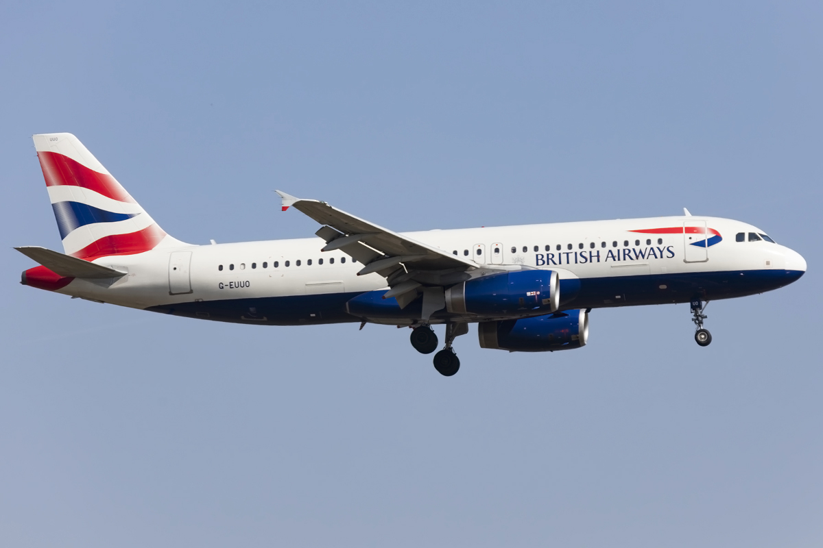 British Airways, G-EUUO, Airbus, A320-232, 19.03.2016, ZRH, Zürich, Switzenland 



