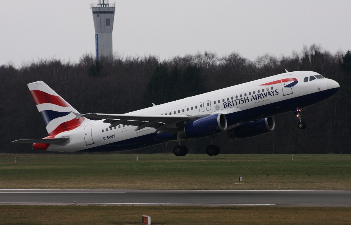 British Airways, G-EUUY,(c/n 3607),Airbus A 320-232, 15.03.2015,HAM-EDDH, Hamburg, Germany 