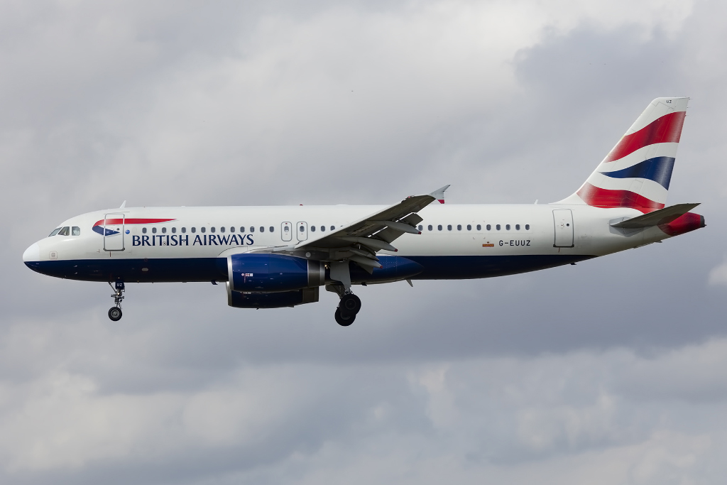 British Airways, G-EUUZ, Airbus, A320-232, 26.09.2015, BCN, Barcelona, Spain 




