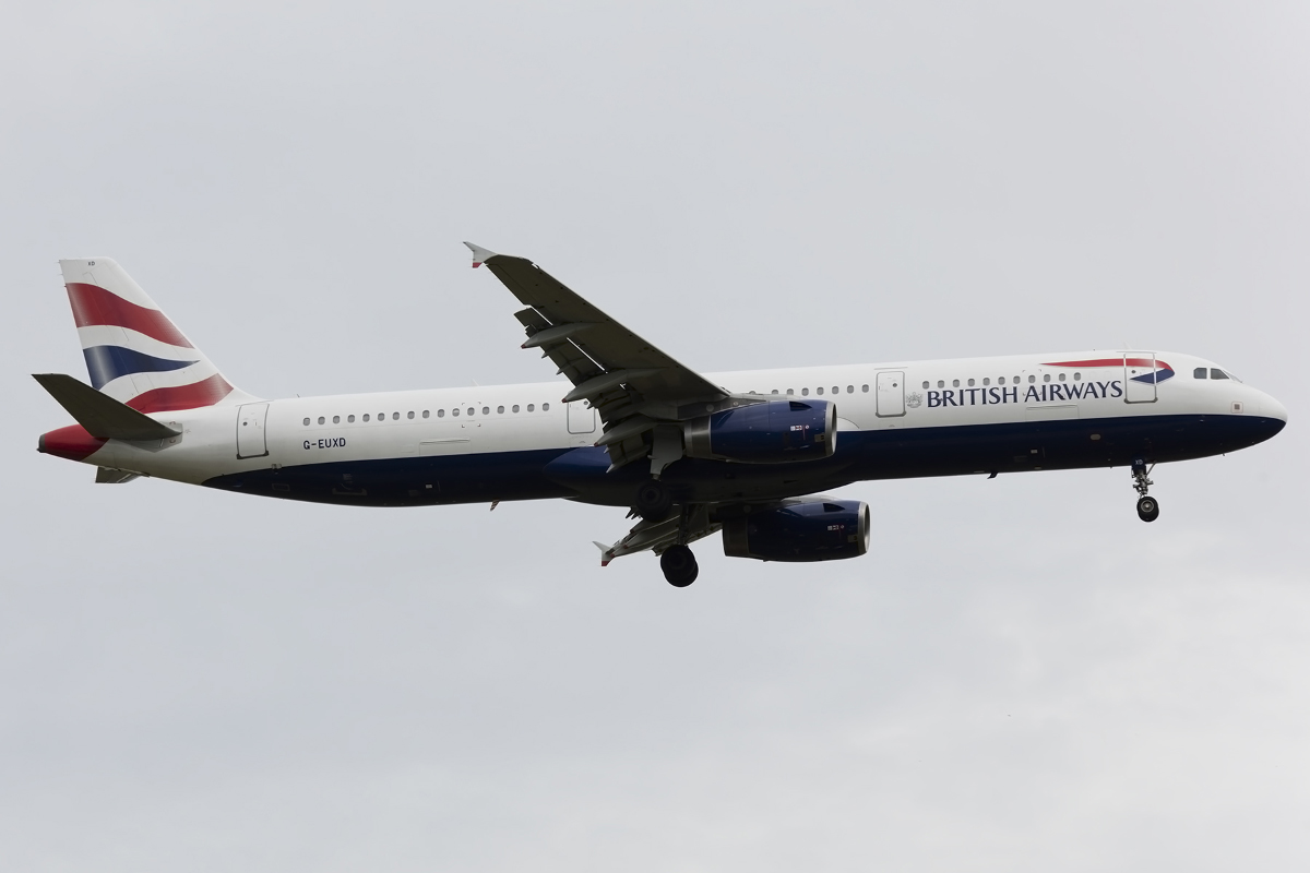 British Airways, G-EUXD, Airbus, A321-231, 07.05.2016, CDG, Paris, France


