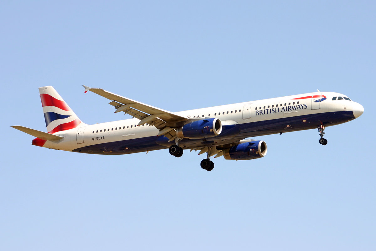 British Airways, G-EUXE, Airbus, A321-231, msn: 2323, 24.Juli 2006, ZRH Zürich, Switzerland.