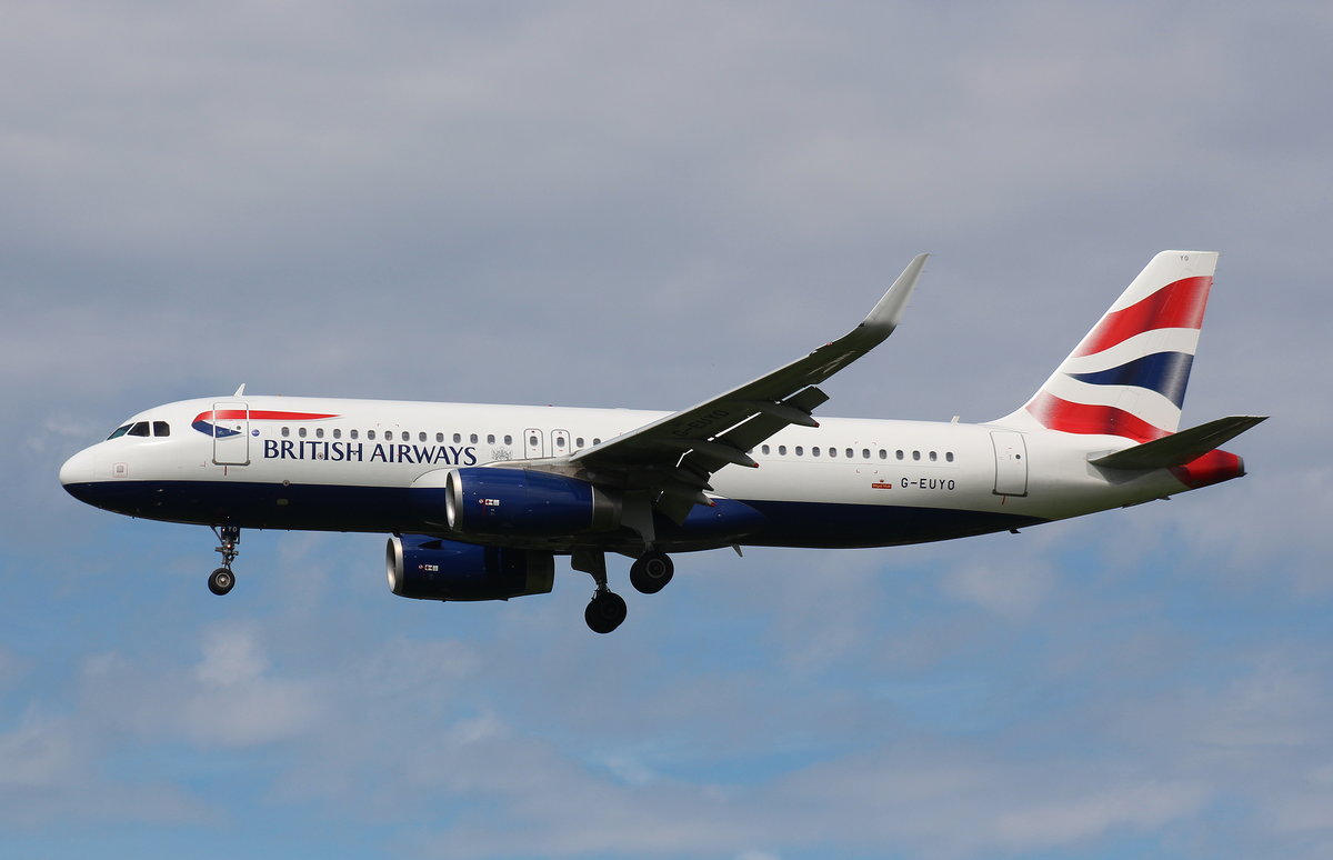British Airways, G-EUYO,(c/n 5634),Airbus A 320-232 (SL), 07.08.2016, HAM-EDDH, Hamburg, Germany 