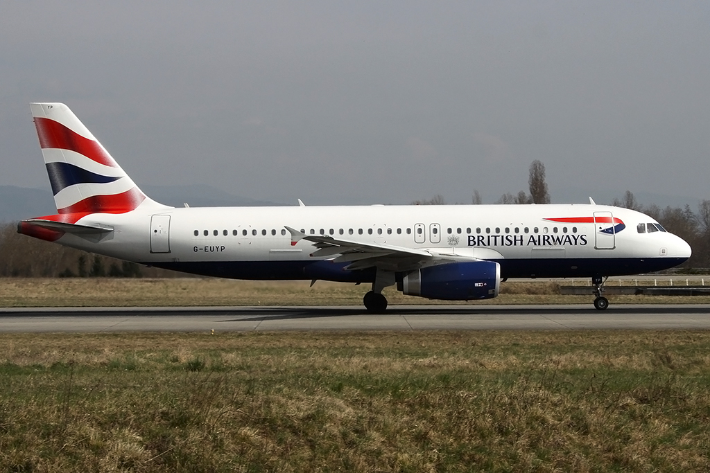 British Airways, G-EUYP, Airbus, A320-232, 24.03.2015, BSL, Basel, Switzerland




