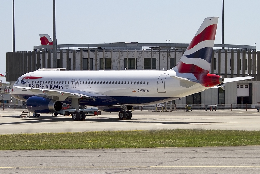 British Airways, G-EUYW, Airbus, A320-232, 05.06.2014, TLS, Toulouse, France 



