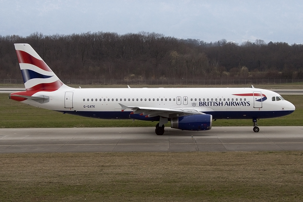 British Airways, G-GATK, Airbus, A320-233, 28.03.2015, GVA, Geneve, Switzerland 




