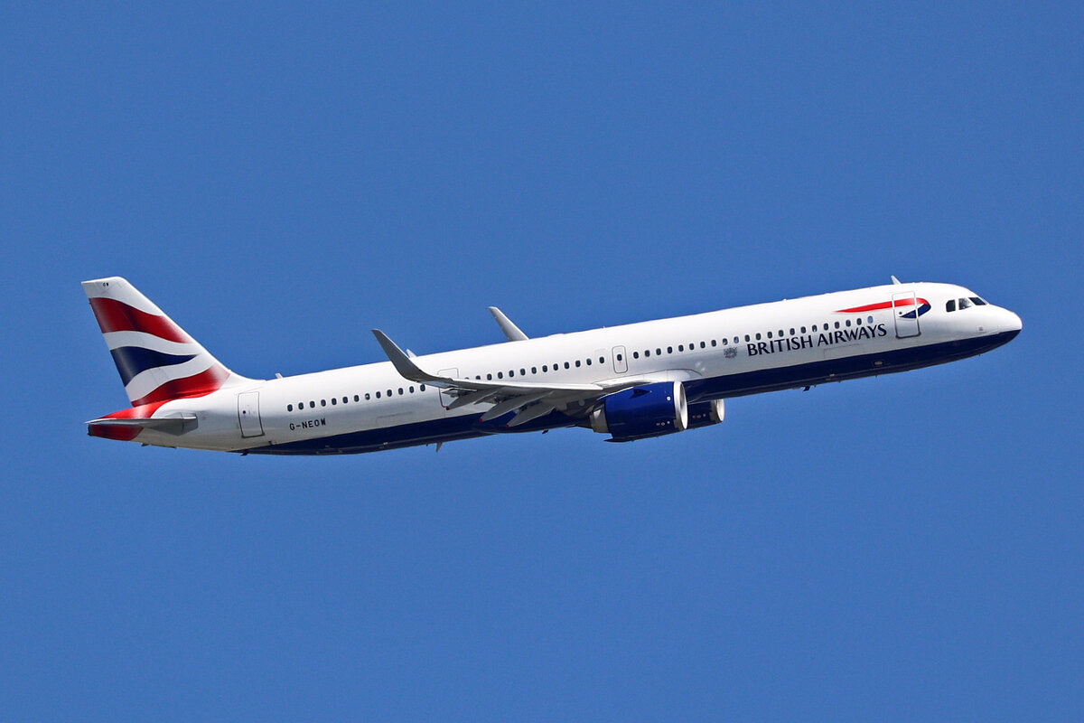 British Airways, G-NEOW, Airbus A321-251NX, msn: 8984, 07.Juli 2023, LHR London Heathrow, United Kingdom.