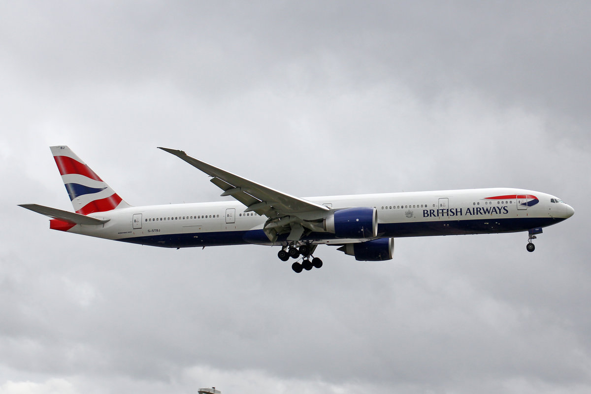 British Airways, G-STBJ, Boeing 777-336ER, 01.Juli 2016, LHR London Heathrow, United Kingdom.